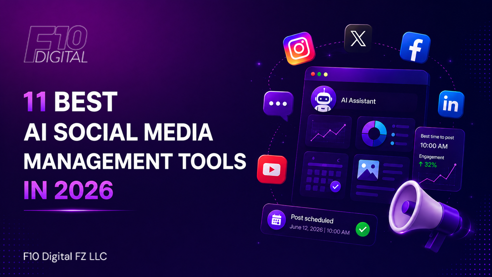 11 Best AI Social Media Management Tools in 2026